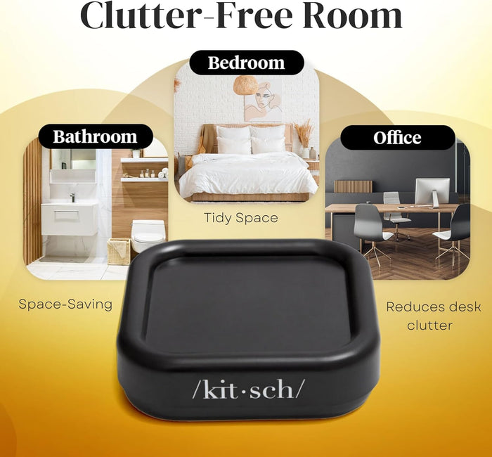 open-top design allowing instant drop-in and grab access