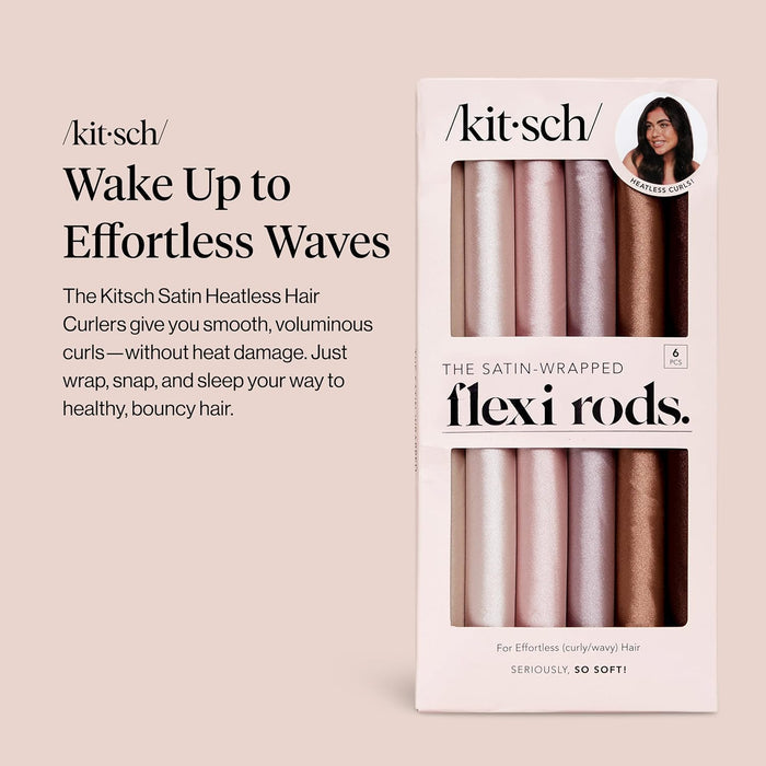 flexible flexi rods compatible with scrunchies for extra security