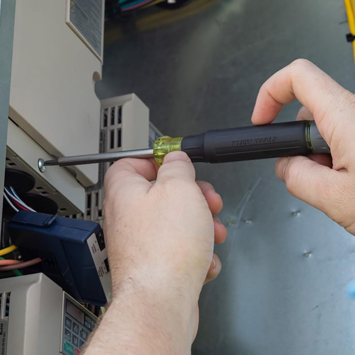 Klein Tools Multi-Bit Precision Screwdriver for Phone Repair Shop and Electronics Technician Daily Use