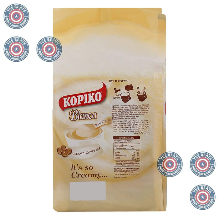 crema blanca (white coffee) creamy flavor profile