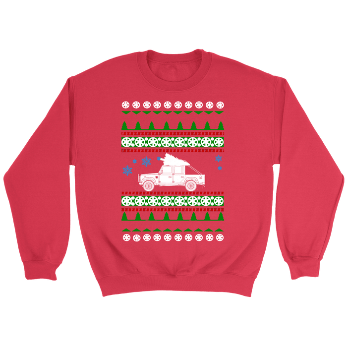 Land Rover Defender 110 Ugly Christmas Sweater, hoodie and long sleeve t-shirt sweatshirt