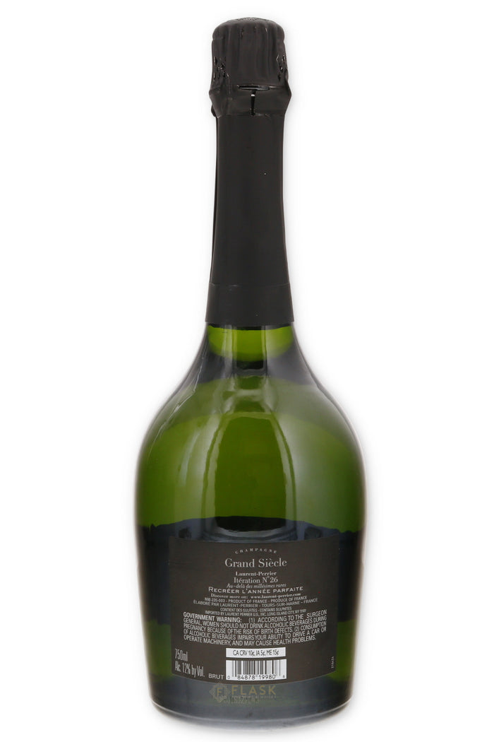Laurent Perrier Grand Siecle Champagne Iteration N° 26 - Flask Fine Wine & Whisky