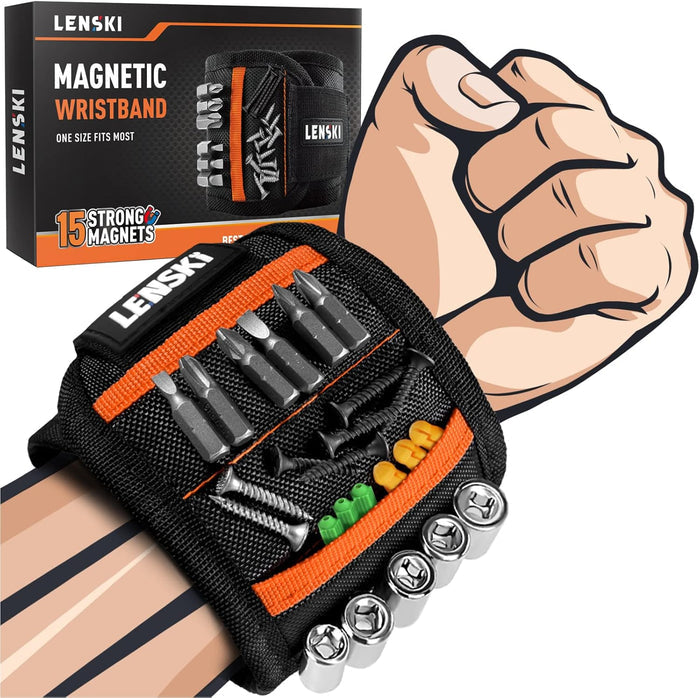15 embedded super-strong magnets with vibration-resistant hold