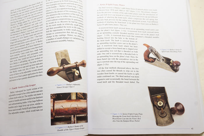 LEONARD BAILEY AND HIS WOODWORKING TOOLS - VAN PERNIS & WELLS