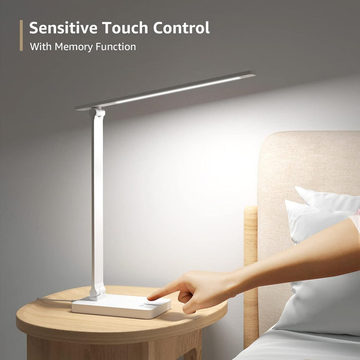 Lepro Dimmable LED Desk Lamp – Adjustable Cool Light for Homework Sessions and Remote Work Productivity