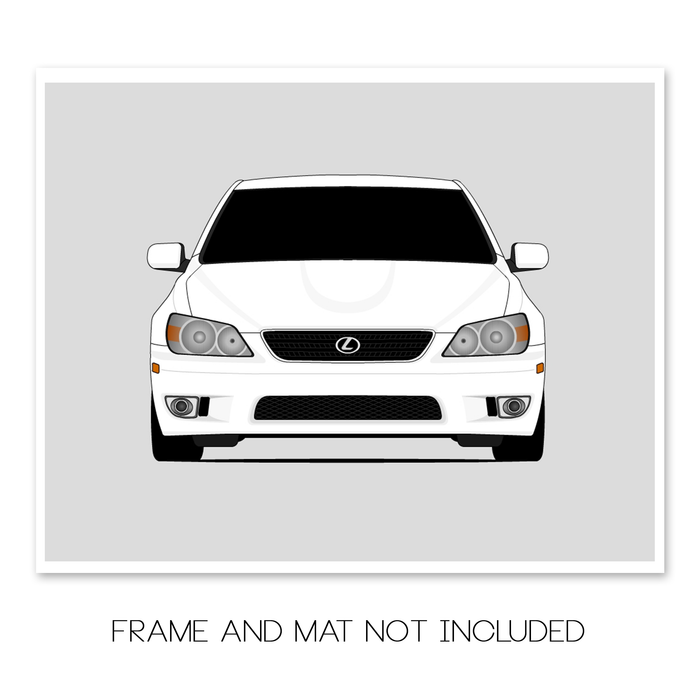 Lexus IS300 (1998-2002) XE10 Gen 1 Poster