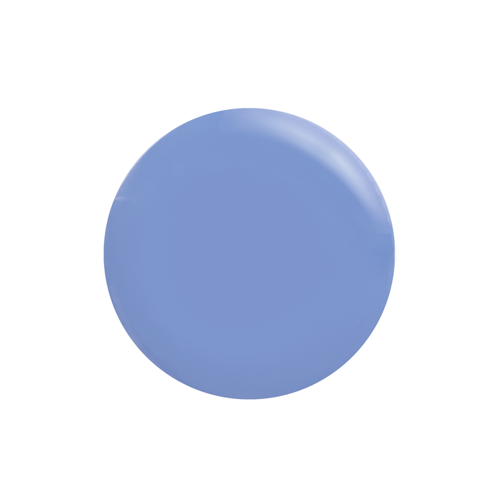 Life's a Beach muted periwinkle blue nail polish color swatch