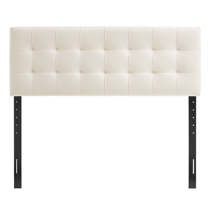 Lily Stain-Resistant Performance Velvet Full Size Headboard