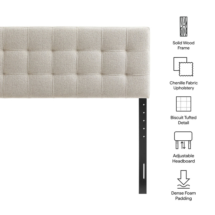 Lily Upholstered Full Size Headboard