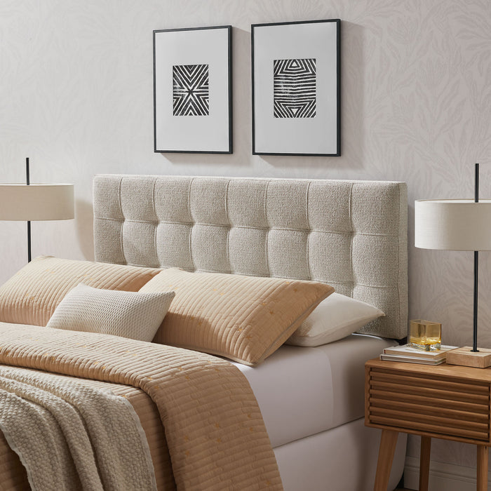 Lily Upholstered Queen Size Headboard