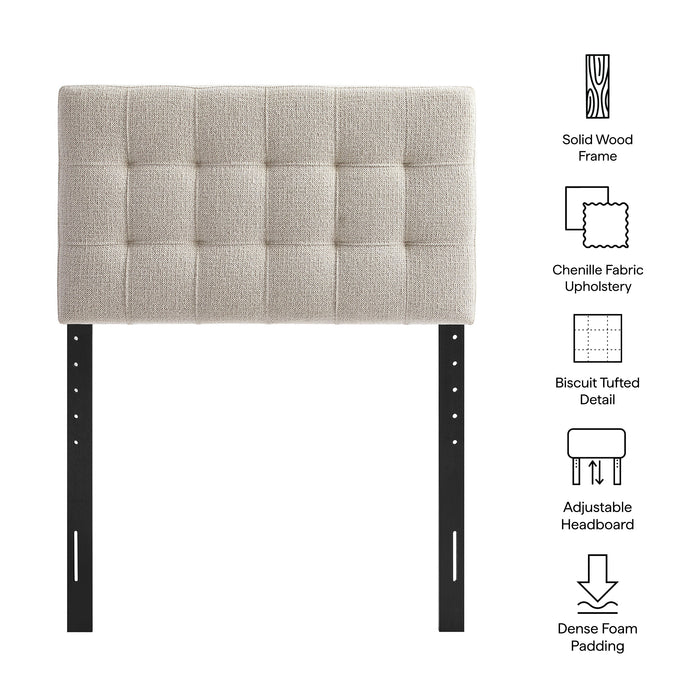 Lily Upholstered Twin Size Headboard