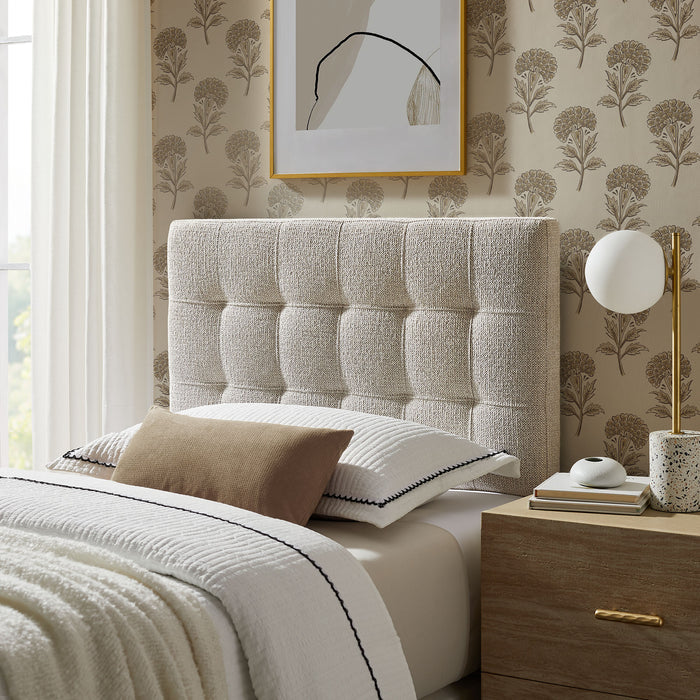 Lily Upholstered Twin Size Headboard
