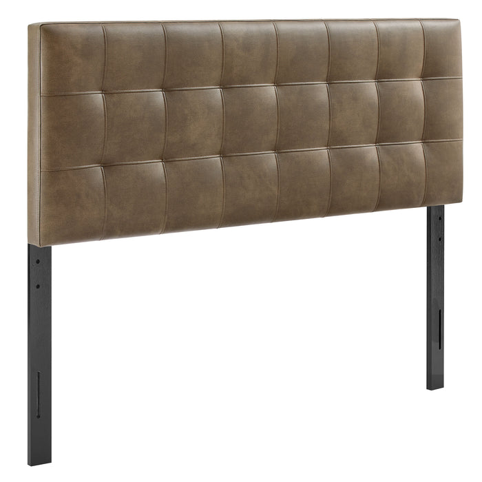 Lily Vegan Leather Queen Size Headboard