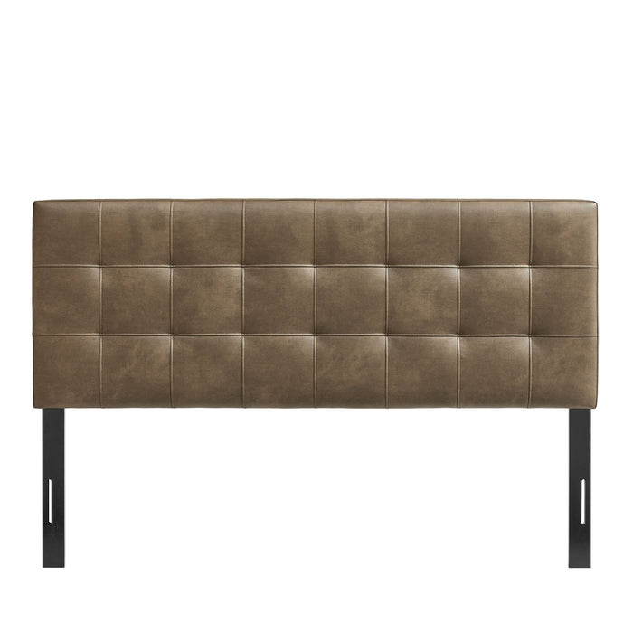 Lily Vegan Leather Queen Size Headboard