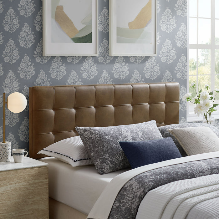 Lily Vegan Leather Queen Size Headboard