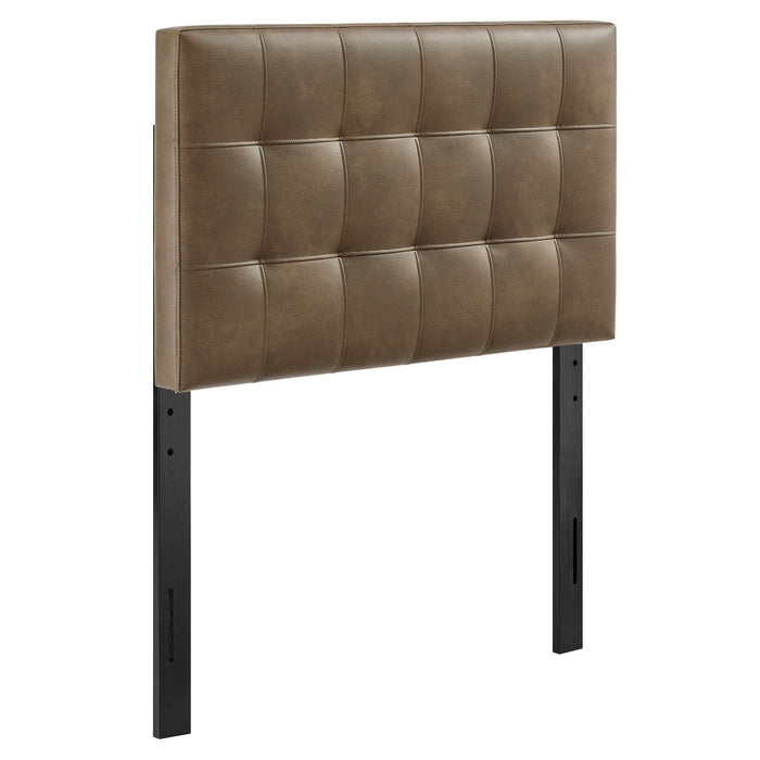 Lily Vegan Leather Twin Size Headboard