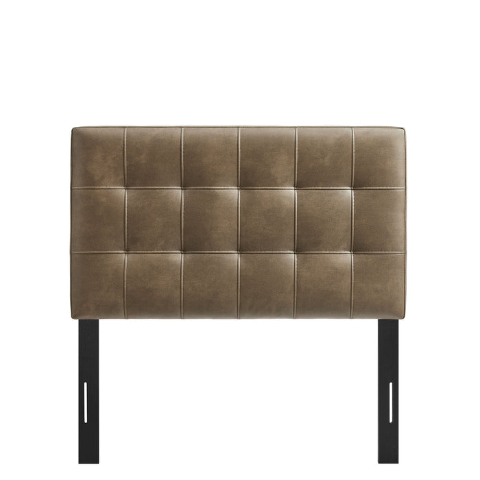 Lily Vegan Leather Twin Size Headboard