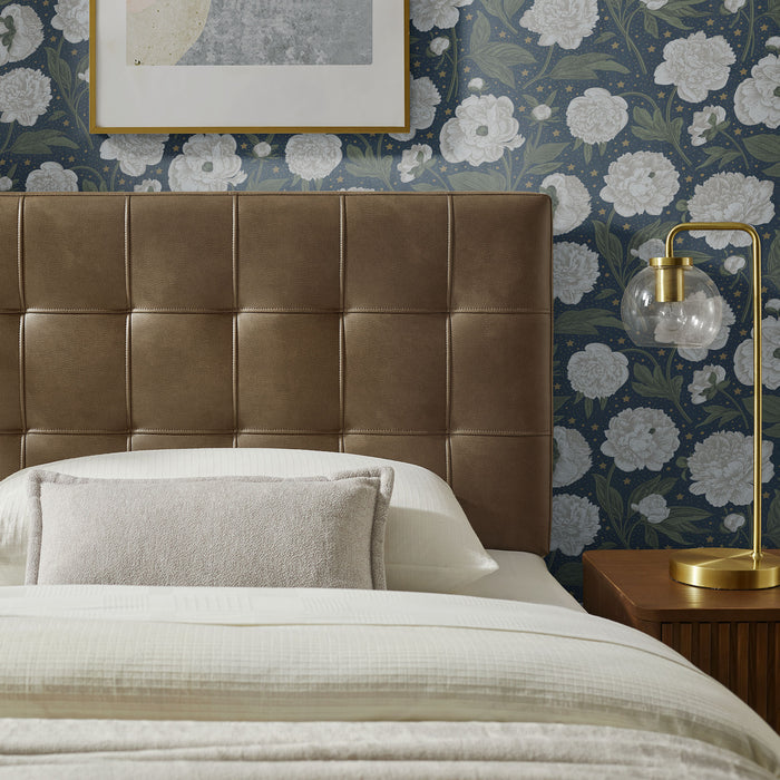 Lily Vegan Leather Twin Size Headboard