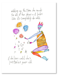 long term plan art print