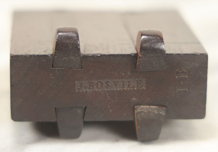 Lot 104 - Pair Of Antique Wooden Marking And Mortise Gauges With Brass Fittings And Maker's Marks