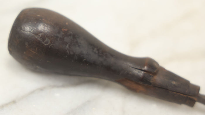 Lot 105 - Grouping Of Four Antique Musical Items Including Two Tuning Forks, Whistle, And Mouth Harp