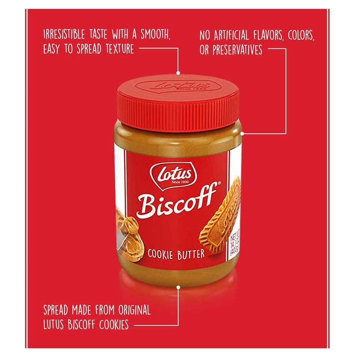 made from original lotus biscoff cookies