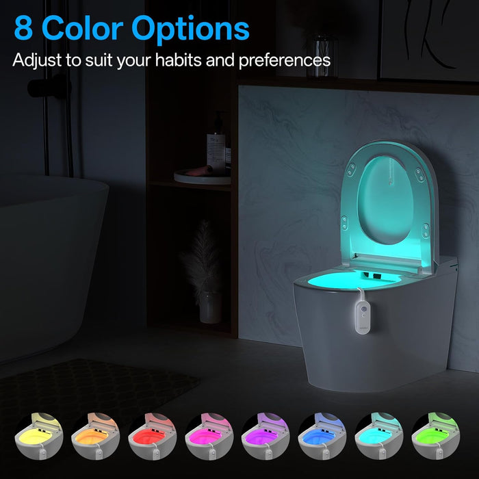 8-color rgb led with gradient mode and push-button color lock