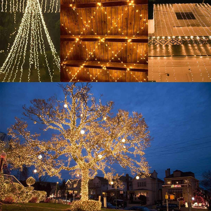 Luminex Solar String Lights – Flameless Child and Pet Safe Patio Lights, No Heat LED Copper Wire
