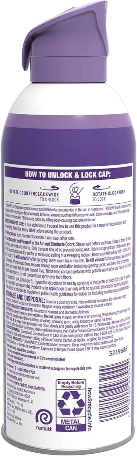 10 oz can sold in a pack of 3 for multi-room household deployment