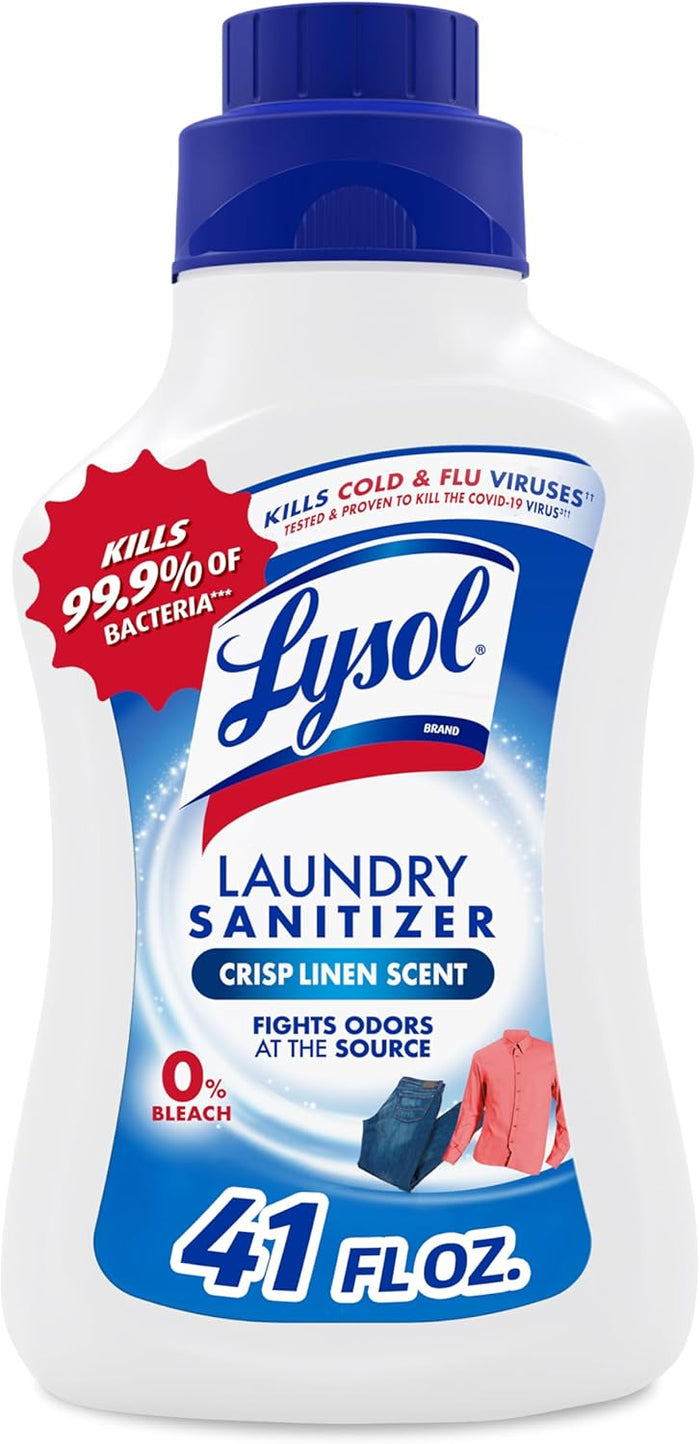 kills 99.9% of staphylococcus aureus and klebsiella pneumonia on laundry