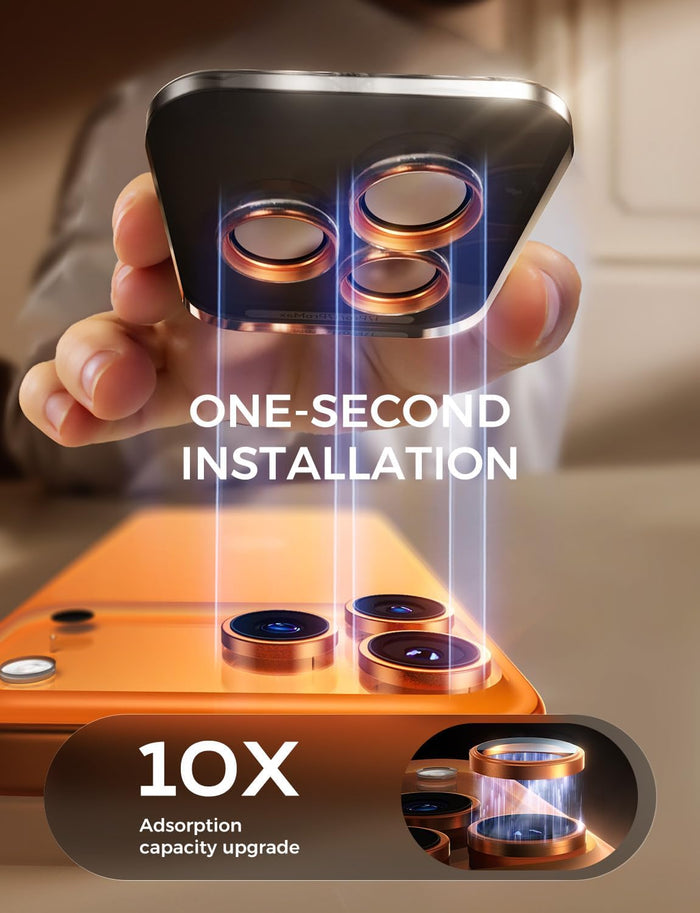 aerospace-grade aluminum alloy individual camera rings
