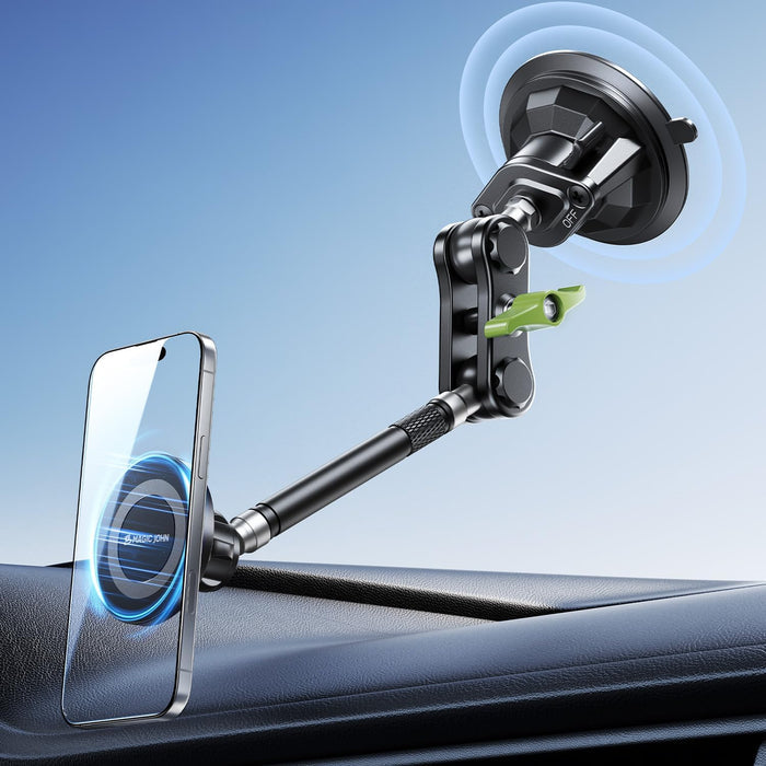 enhanced powerful suction cup with one-click lock for smooth surfaces