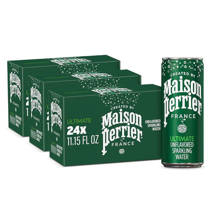 bottled at the source in vergeze, france by the makers of perrier