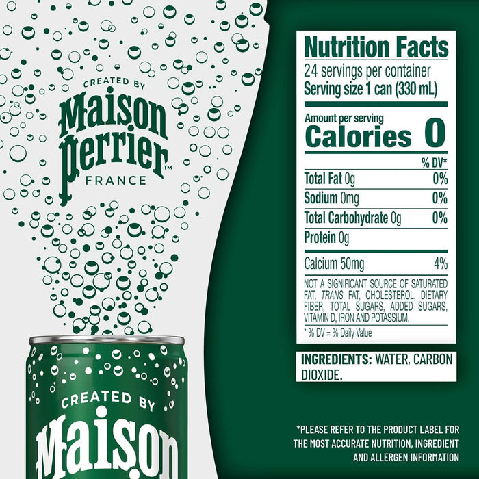 11.15 fl oz slim aluminum cans packaged in 24-count (3 x 8) multi-pack