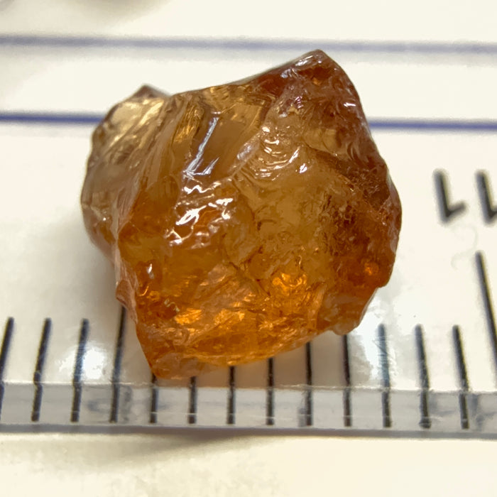 Malaya Garnet, 3.25ct, Tanzania, Untreated Unheated, vvs-if