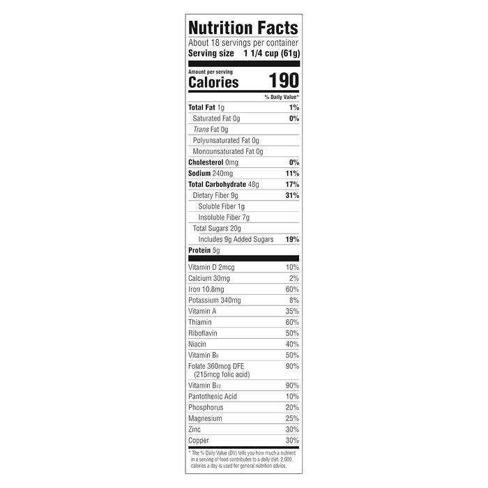 whole grain wheat and bran cereal flakes