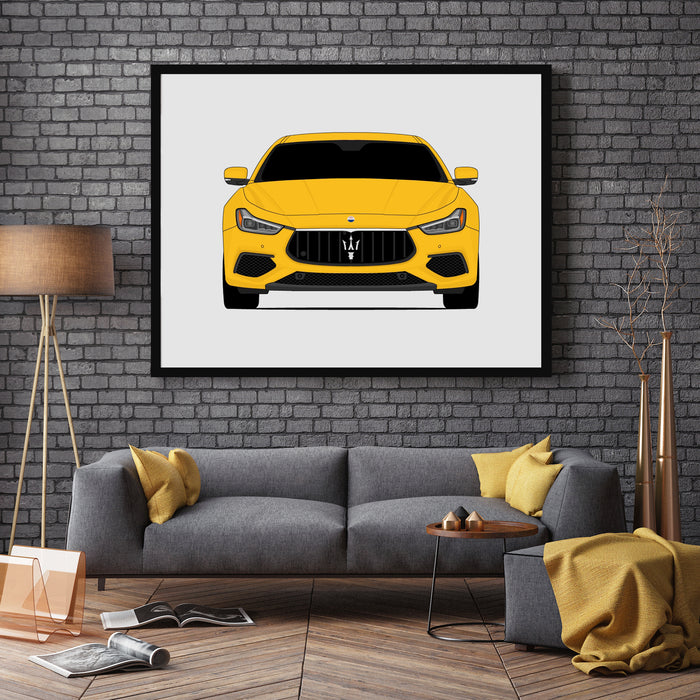Maserati Ghibli (2019-Present) Poster