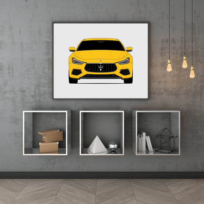 Maserati Ghibli (2019-Present) Poster