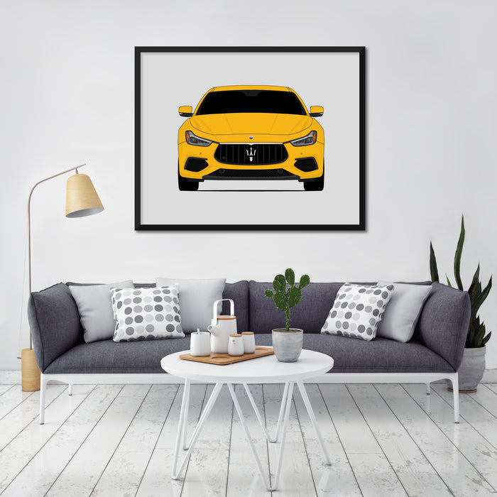 Maserati Ghibli (2019-Present) Poster
