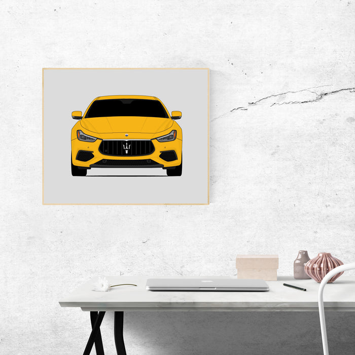 Maserati Ghibli (2019-Present) Poster