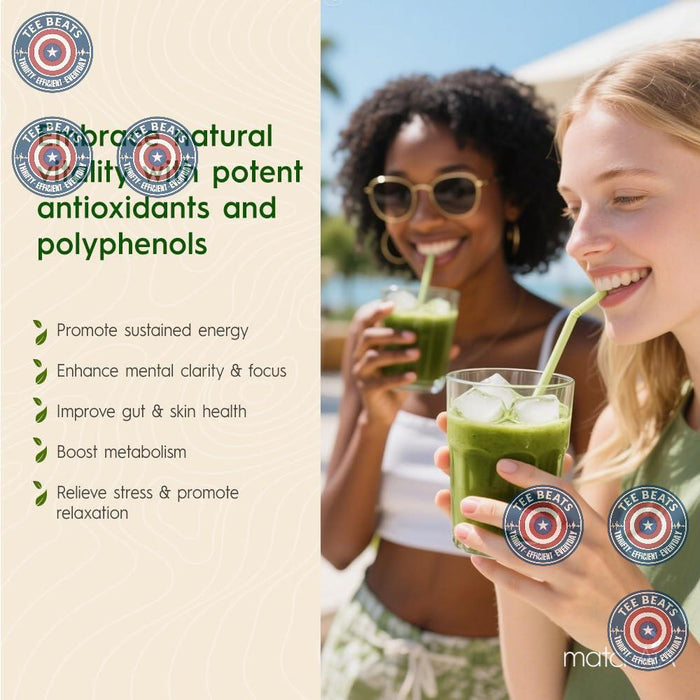 MatchAiA USDA Matcha – Sugar-Free Clean-Label Energy for Bath-Time Beauty and Wellness Rituals