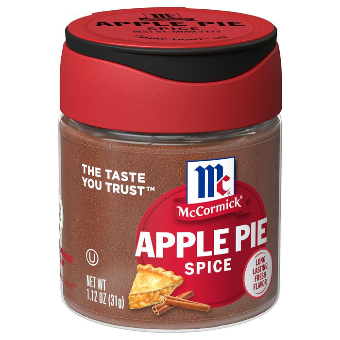 balanced pre-mixed blend of cinnamon, nutmeg, and allspice
