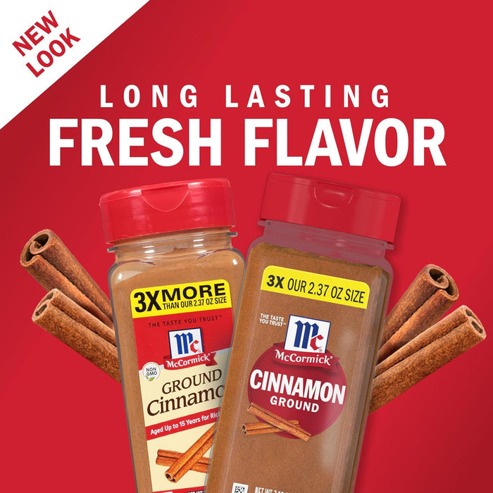 cinnamon aged up to 15 years for developed flavor depth