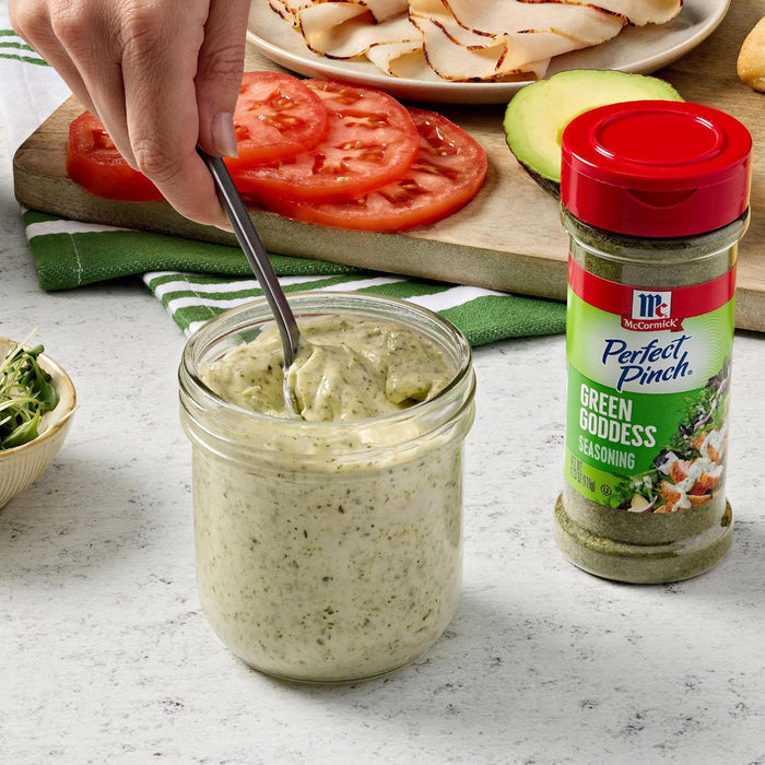 McCormick Perfect Pinch Green Goddess – One Clean Herb Blend to Replace a Row of Spice Jars