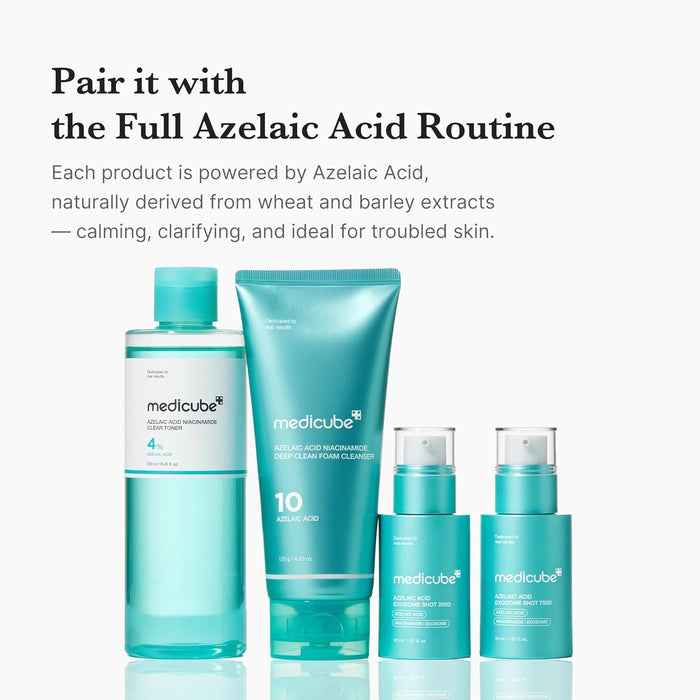 medicube Azelaic Acid Niacinamide Clarifying Toner – Thoughtful Skincare Gift for Women and Mom