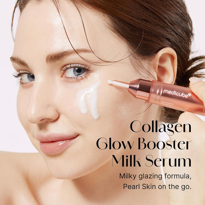 hydrolyzed collagen and milk protein extract for deep hydration and plumping