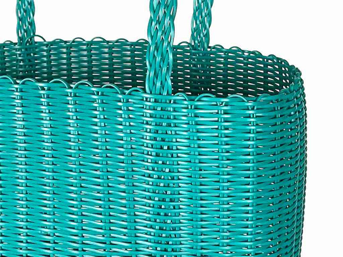 Medium Deep Woven Recyclyed Plastic High Capacity Handbag - El Salvador - view 5