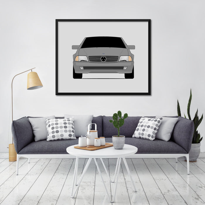 Mercedes-Benz 500SL R129 (1990-1995) Poster