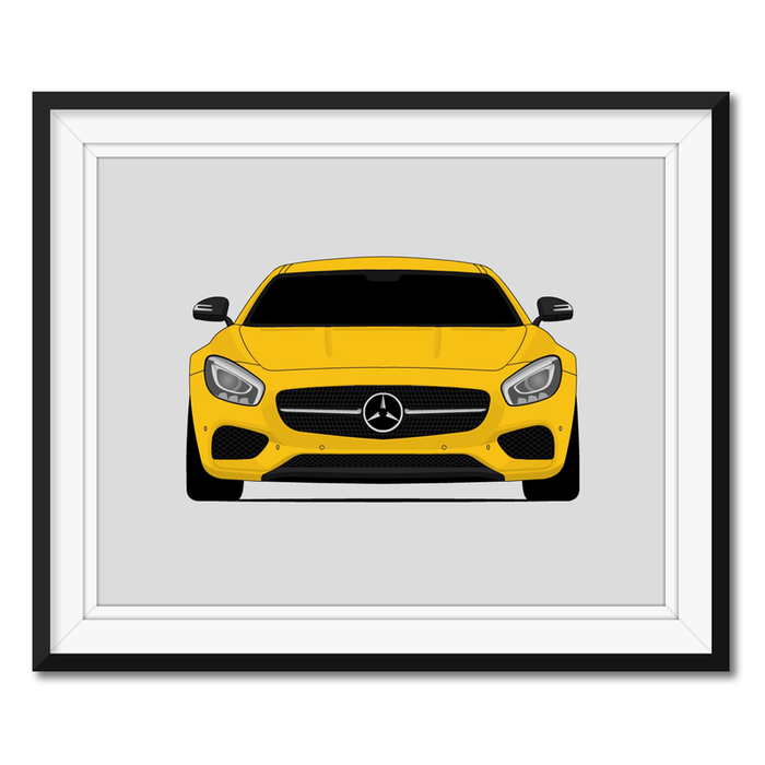 Mercedes-Benz AMG GT (2014-2017) Poster