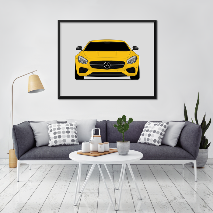Mercedes-Benz AMG GT (2014-2017) Poster